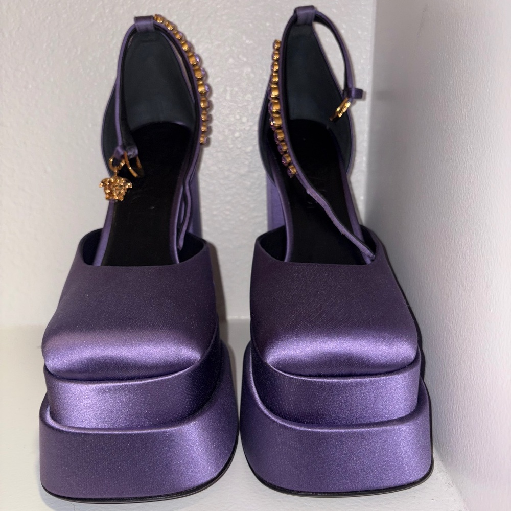Versace Medusa Heels